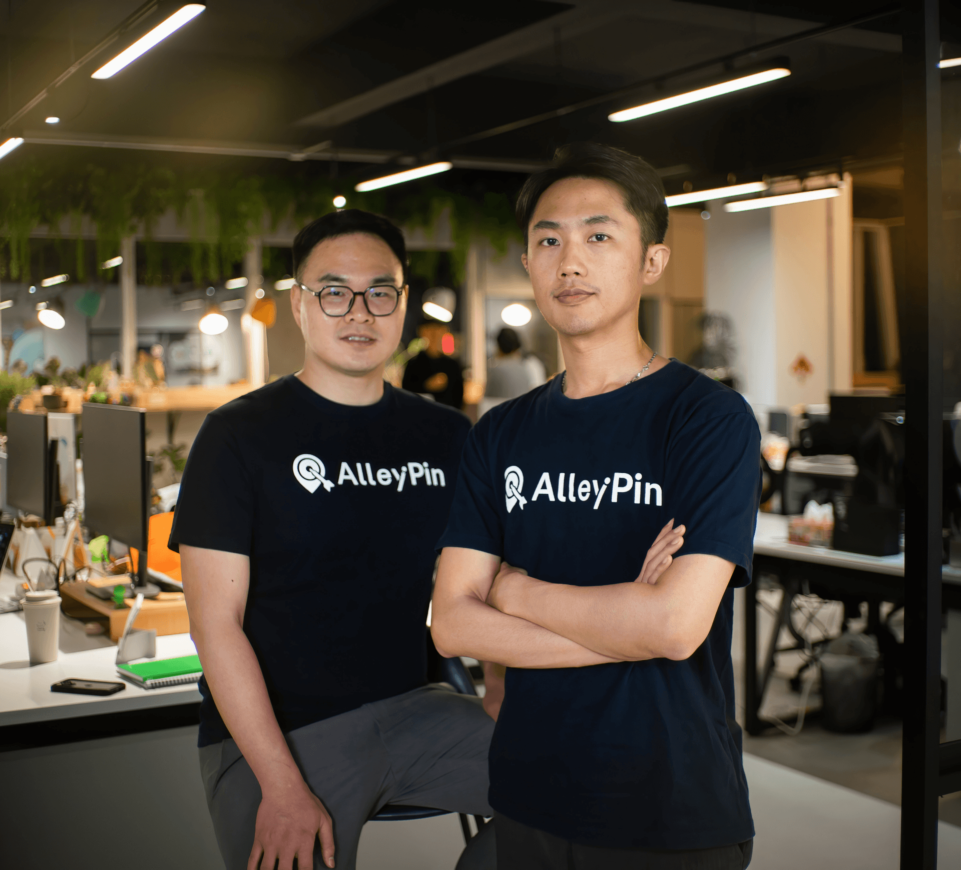 AlleyPinの共同創設者 周翊軒 & 羅偉誠