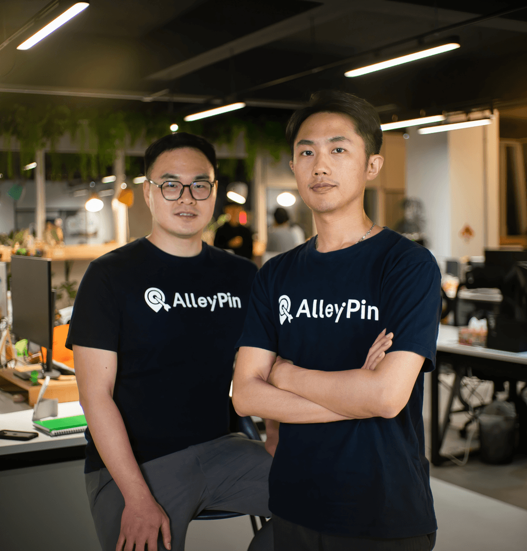 AlleyPinの共同創設者 周翊軒 & 羅偉誠