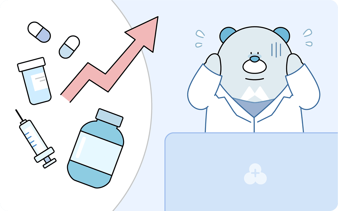 藥品與耗材成本攀升